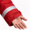 Custom Flame Retardant Rescue Jacket, Bright Red, for Emergency Teams