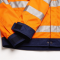 Custom High Vis Reflective Jacket, Lapel, Road Construction, Wholesale