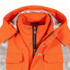 Custom Flame Retardant Jacket, Hood, Waterproof 3 Class, Orange