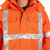 Custom FR Hooded Jacket, Class 3 Waterproof for Industrial Use, OEM