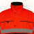 Custom Flame Retardant Jacket, Class 3 Waterproof, Orange-Black, OEM