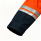 Custom Flame Retardant Boilersuit, Orange Coats with Black Bottom, High Visibility