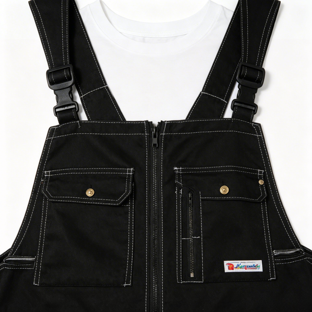 Farm Clothing Front Pocket and Stitching Detail