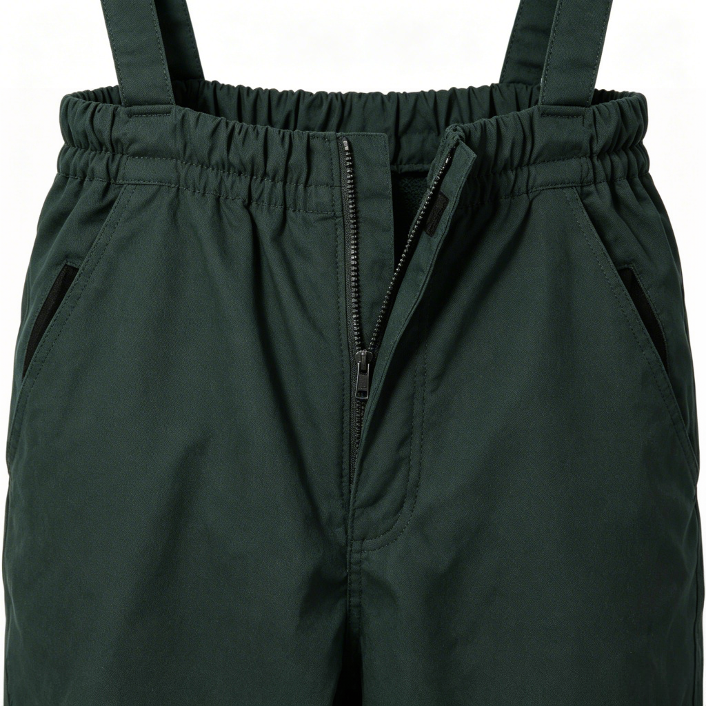 Protective Workwear Front Zip and Pocket Detail