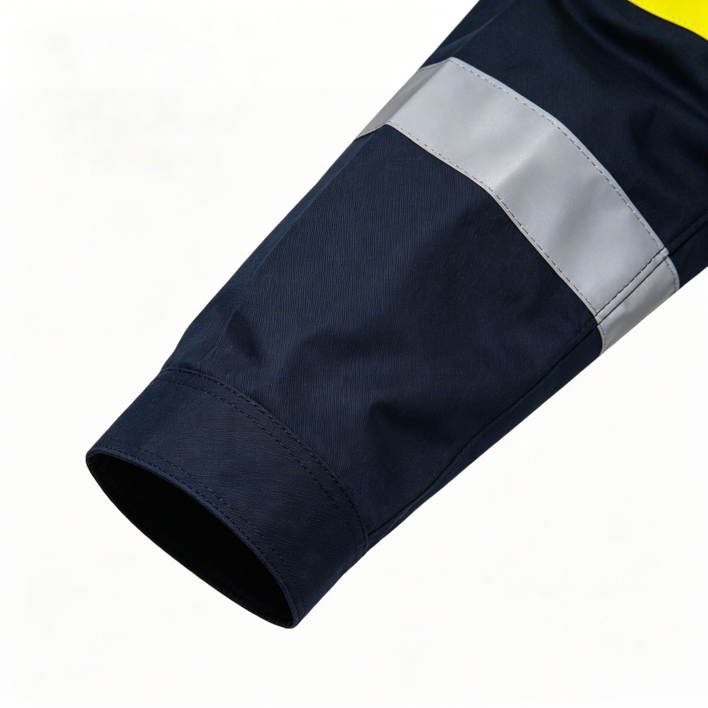 Rain Jacket Sleeve Reflective Detail