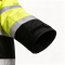 Custom Flame Retardant Winter Jacket,  Yellow Coats with Black Bottom