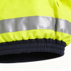 Custom High Visibility Reflective Jackets, Yellow Work Coats For Cold Weather.