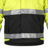 Custom Hi Vis Antistatic FR Bomber Jacket, Yellow Coats with Black Bottom