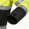 Custom Hi Vis Antistatic FR Bomber Jacket, Yellow Coats with Black Bottom