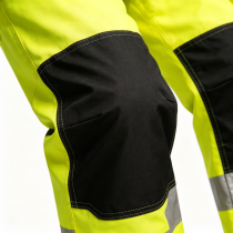 Custom Flame Retardant Pants, Wholesale and OEM Support, Yellow-Black