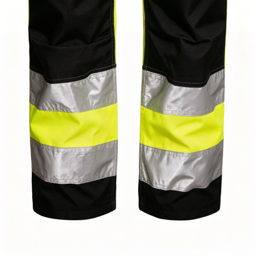 Custom Flame Retardant Pants, Yellow-Black, OEM & Wholesale