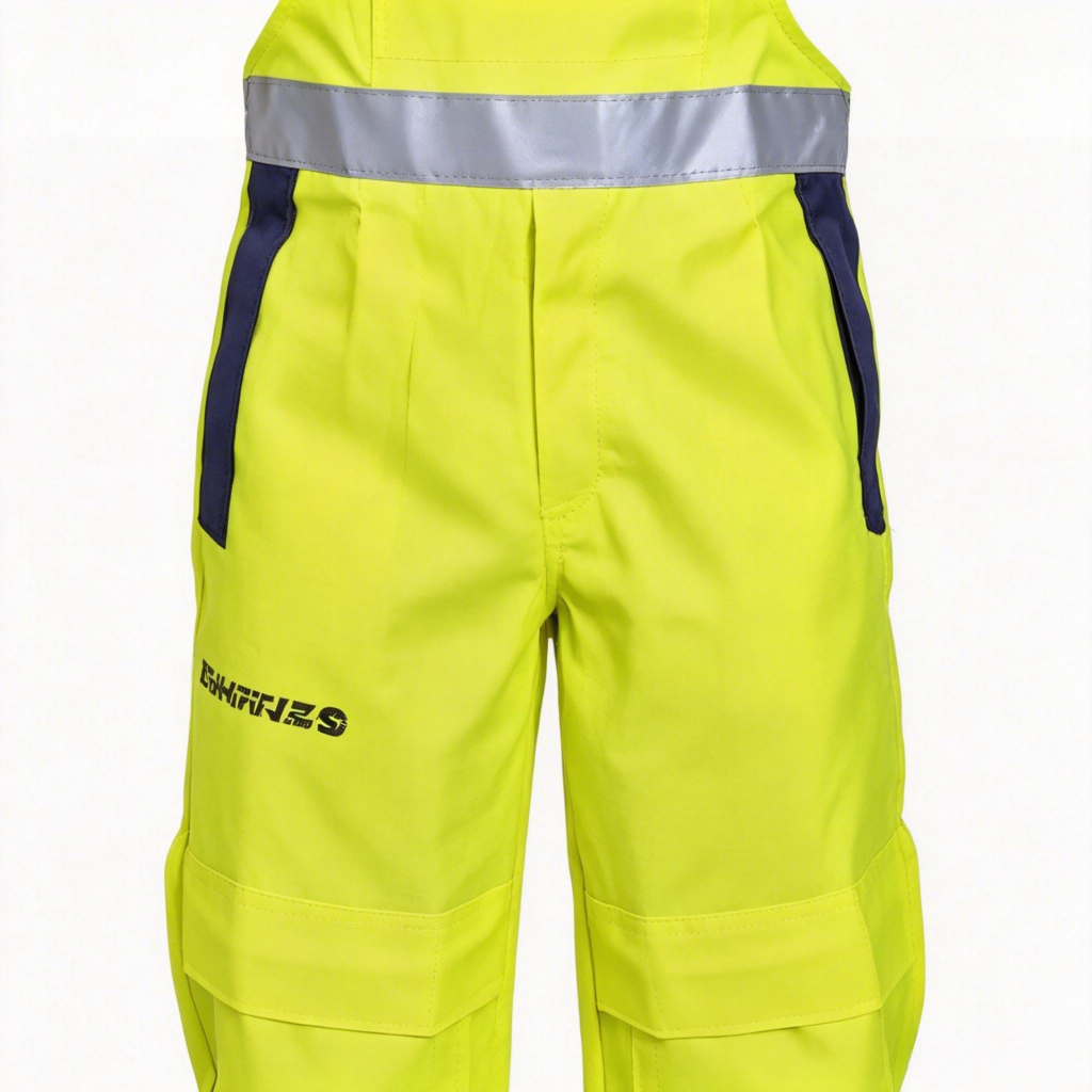 Bib Overalls Reflective Waist Detail