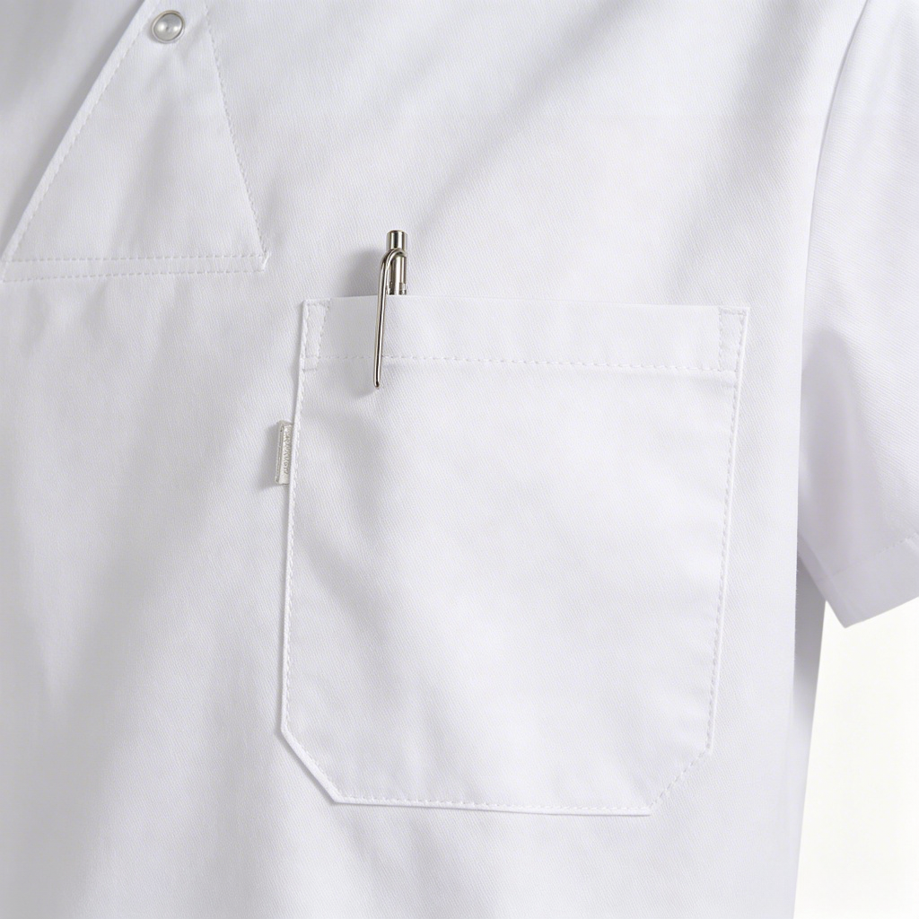 Medical Workwear Chest Pocket Detail