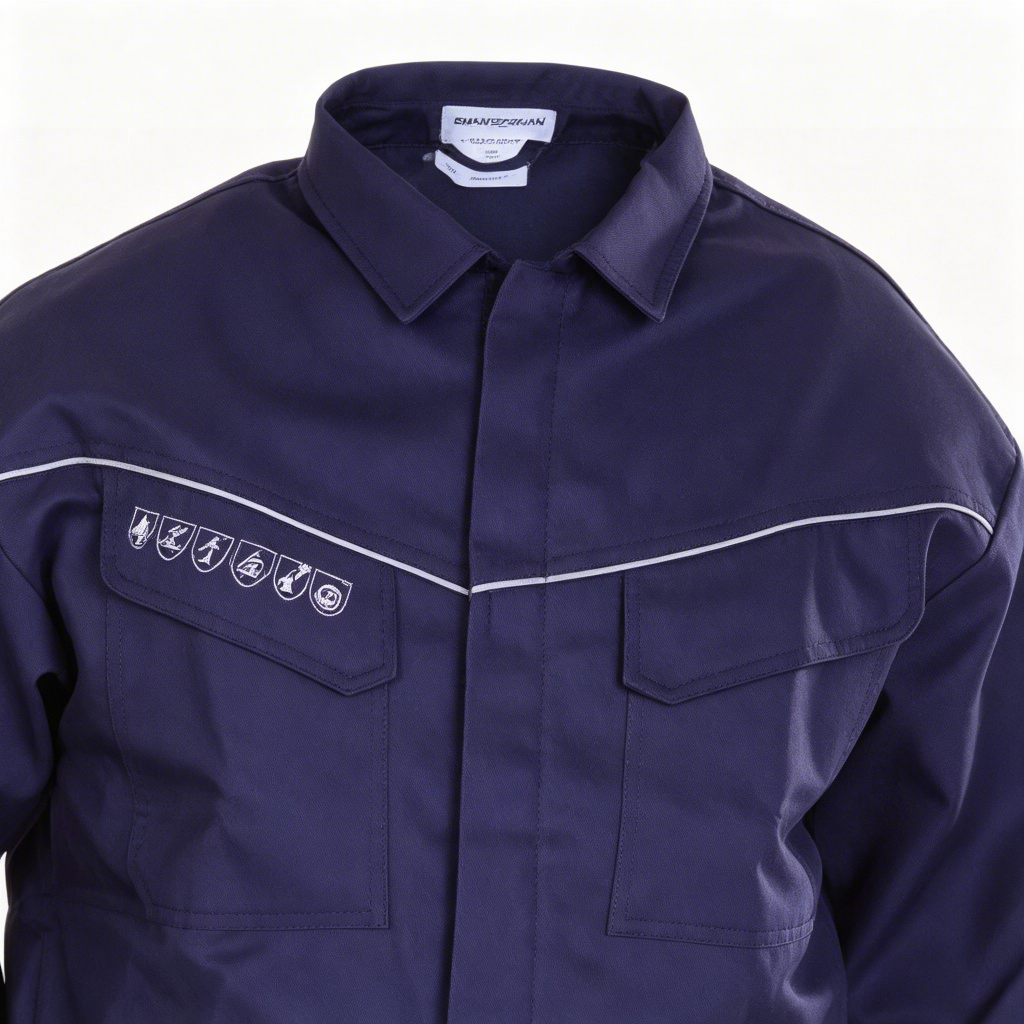 Collar and Reflective Trim Detail
