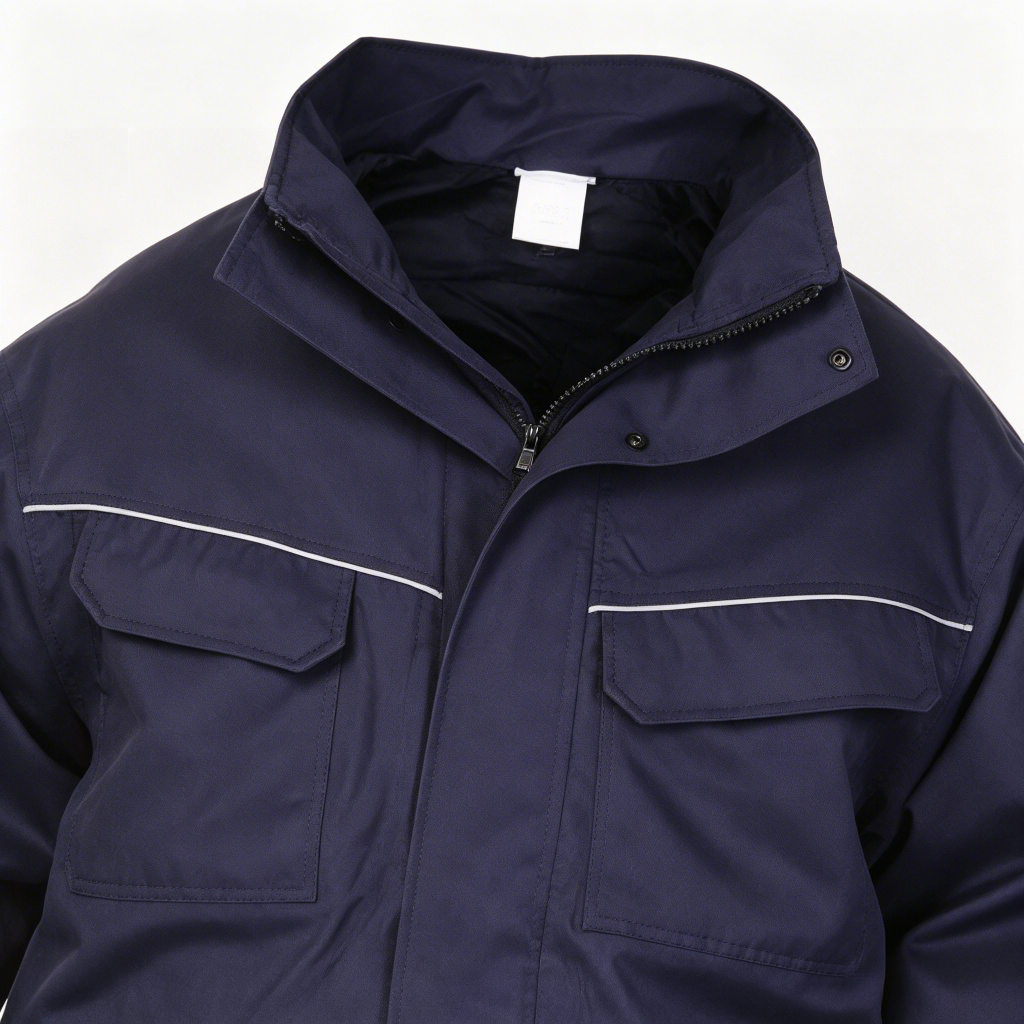 Collar and Reflective Trim Detail