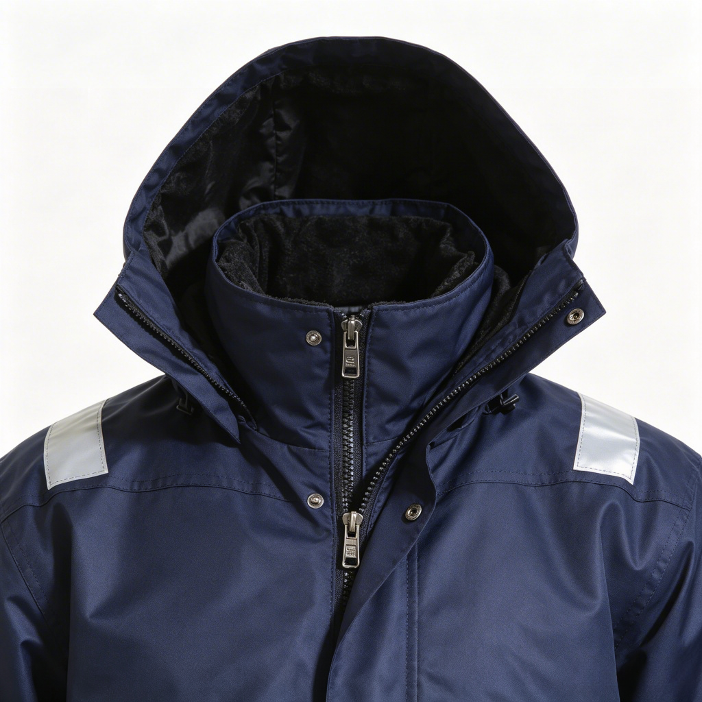 Storm Flap and Reflective Detail