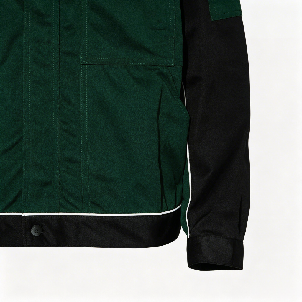 Flap Pocket and Cuff Detail