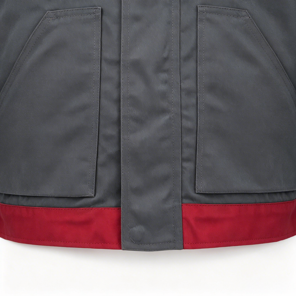 Flap Pocket and Hem Detail
