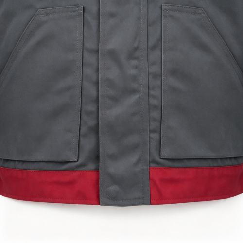 Custom Repair Work Jacket With Multiple Pockets, Wear-Resistant, and Featuring a Lapel Design