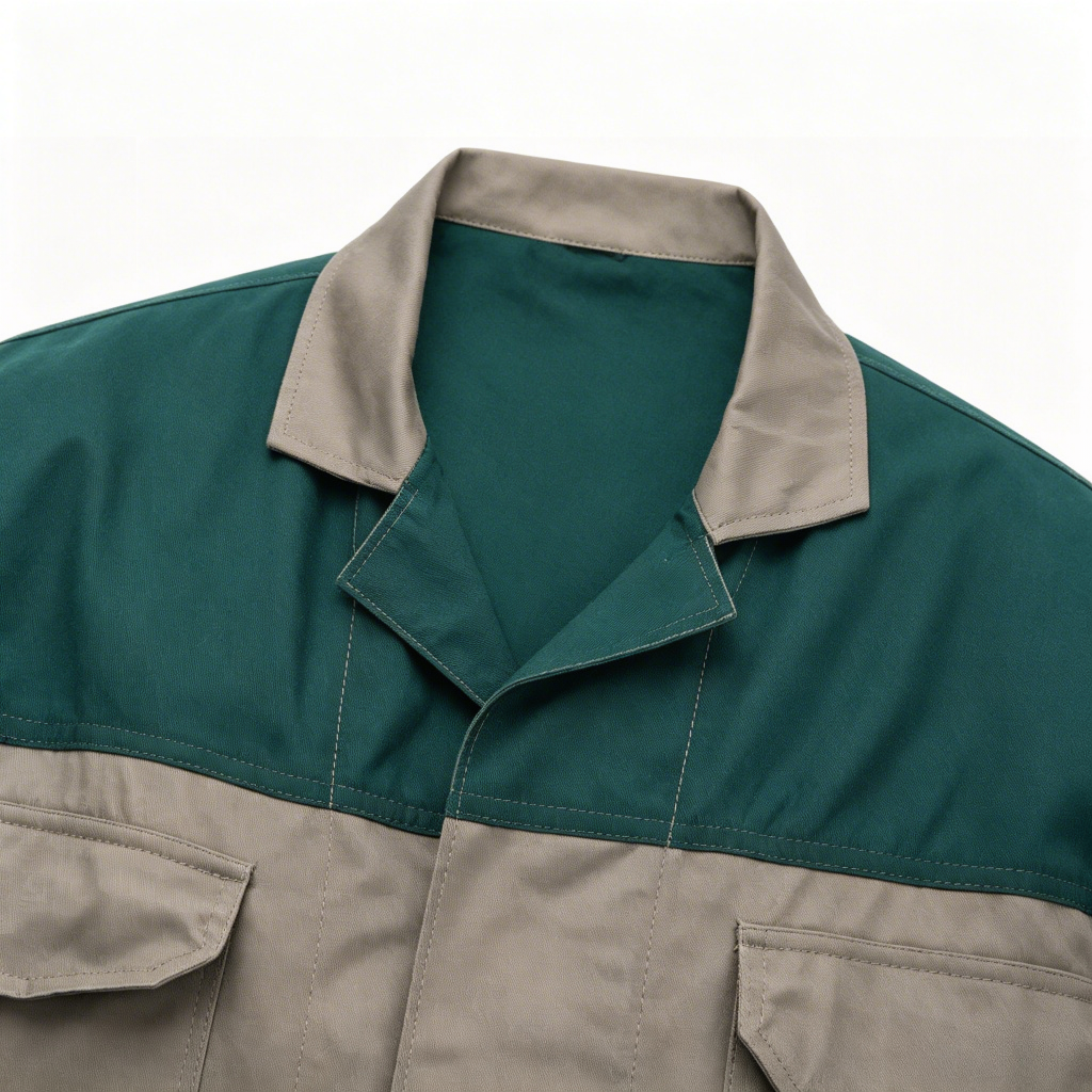 Collar and Chest Pocket Detail