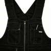 Custom Durable Denim Overalls With Suspenders, Wide Shoulder Straps