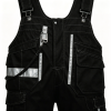 Custom Durable Denim Overalls With Suspenders, Wide Shoulder Straps