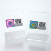 Hologram qr code Scratch off Anti-counterfeiting security seal sticker