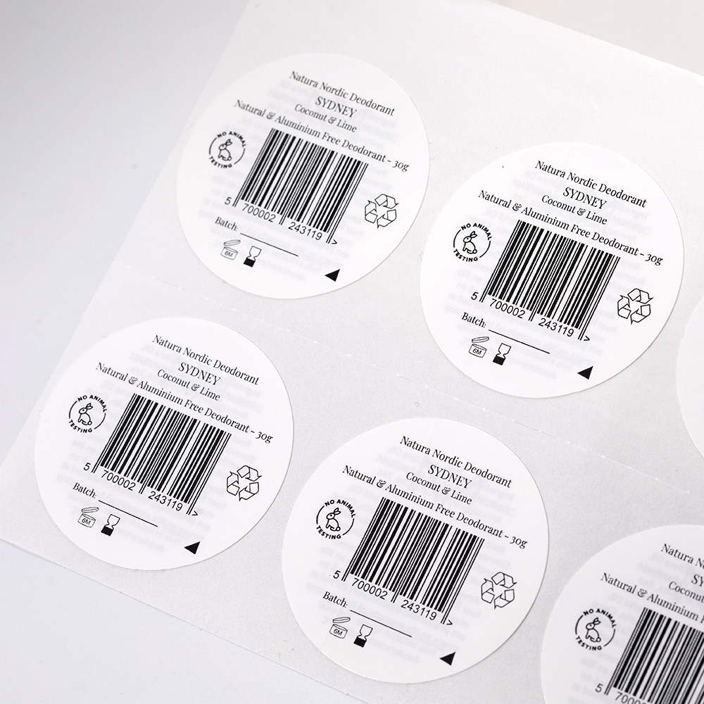 security barcode labels