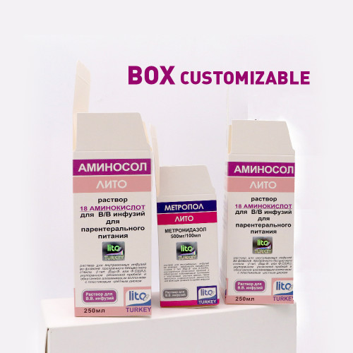 custom positioning hot stamping box packaging boxes secure paper boxes security medical box