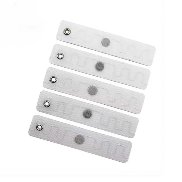 Washable RFID Tags and Textile Labels RFID Systems for Clothing Anti-Theft Security UHF Hang Tags