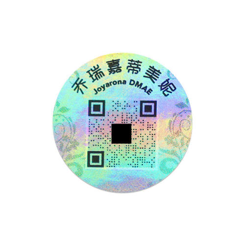 定制 viod qr 码全息图贴纸，制造商定制徽标，高品质