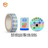 Self-adhesive QR code sticker and hologram QR code sticker