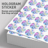 Low Cost Custom 3D Holographic Stickers VOID Security Label Manufacturer
