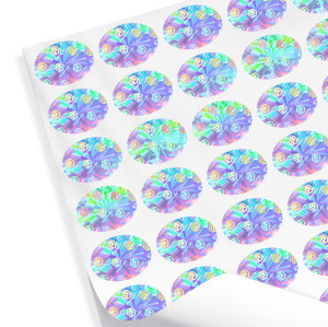 Low Cost Custom 3D Holographic Stickers VOID Security Label Manufacturer