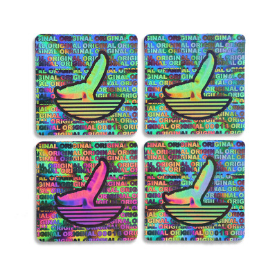 Low Cost Custom 3D Holographic Stickers VOID Security Label Manufacturer