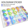 Low Cost Custom 3D Holographic Stickers VOID Security Label Manufacturer