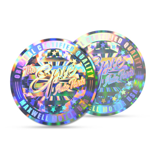 Low Cost Custom 3D Holographic Stickers VOID Security Label Manufacturer