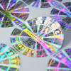 Low Cost Custom 3D Holographic Stickers VOID Security Label Manufacturer