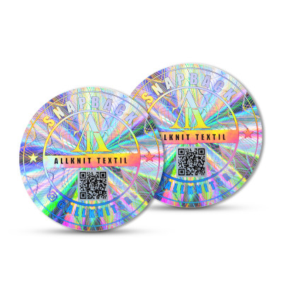 Low Cost Custom 3D Holographic Stickers VOID Security Label Manufacturer