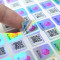 Low Cost Custom  QR Code Security Label VOID Holographic Sticker  Manufacturer