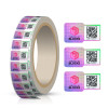 Low Cost Custom  QR Code Security Label VOID Holographic Sticker  Manufacturer