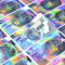 Low Cost Custom  QR Code Security Label VOID Holographic Sticker  Manufacturer