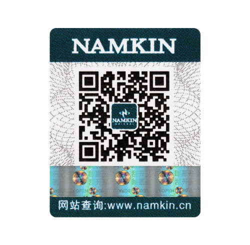 Cosmetics QR code anti-counterfeiting label product traceability query for authenticity