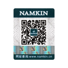 Cosmetics QR code anti-counterfeiting label product traceability query for authenticity