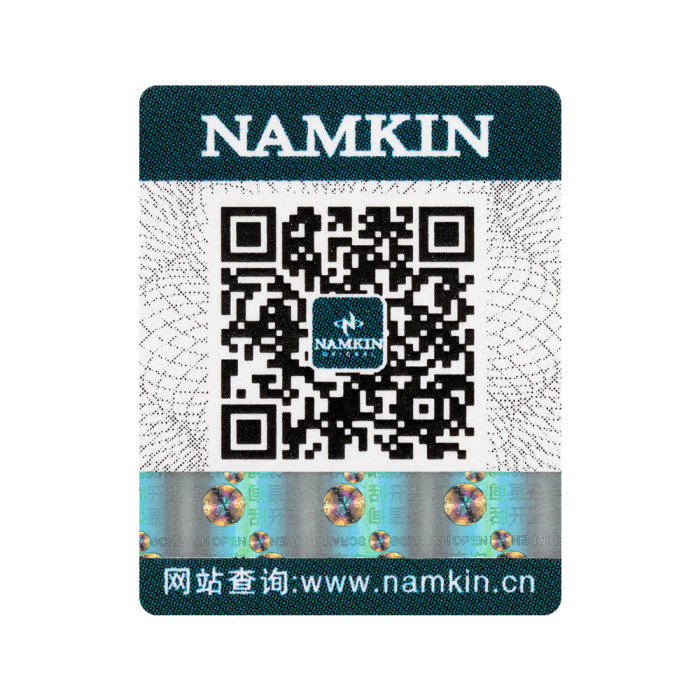 Cosmetics QR code anti-counterfeiting label product traceability query for authenticity