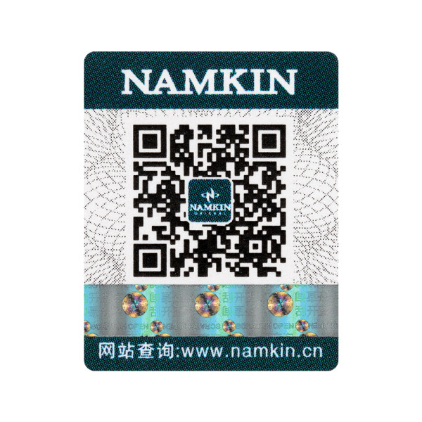Cosmetics QR code anti-counterfeiting label product traceability query for authenticity