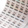 Low Cost Custom  QR Code Security Label VOID Holographic Sticker  Manufacturer
