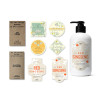 Low Cost Custom Shampoo Bottle Label Sticker Manufacturer