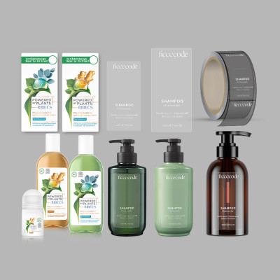 Low Cost Custom Shampoo Bottle Label Sticker Manufacturer