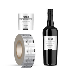 Low Cost Custom Wine Bottle Label Sticker Manufacturer